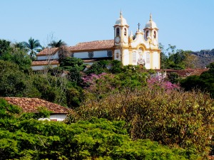 Matriz de Santo Antônio vista da Igreja de São Francisco de Paula, uma das mais belas vistas de Tiradentes